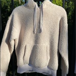 American eagle sherpa hoodie